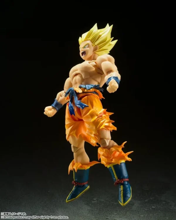 2026 New Arrive Original Bandai S.H.Figuarts SHF Super Saiyan Son Goku The Legendary Super Saiyan Dragon Ball Z 3.0  Anime Model