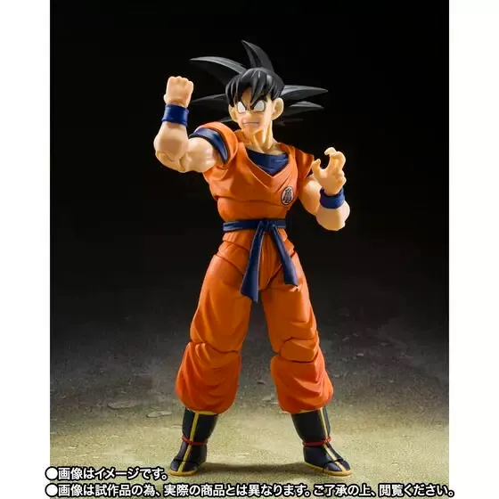 Bandai Tamashii Nations SHF Dragon Ball Goku & Gohan Flying Nimbus Father and Son Pose Action Figure
