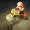 In Stock Genuine Bandai SHF Krillin 3.0 Kulin Sun Wukong Relatives and Friends Dragon Ball Finished Movable Figure Model