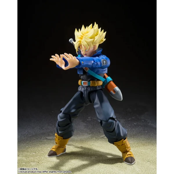 In Stockn Original Bandai SH Figuarts SHF Trunks Boy From The Future Action Figures Dragon Ball Z Anime Action Figure Collection