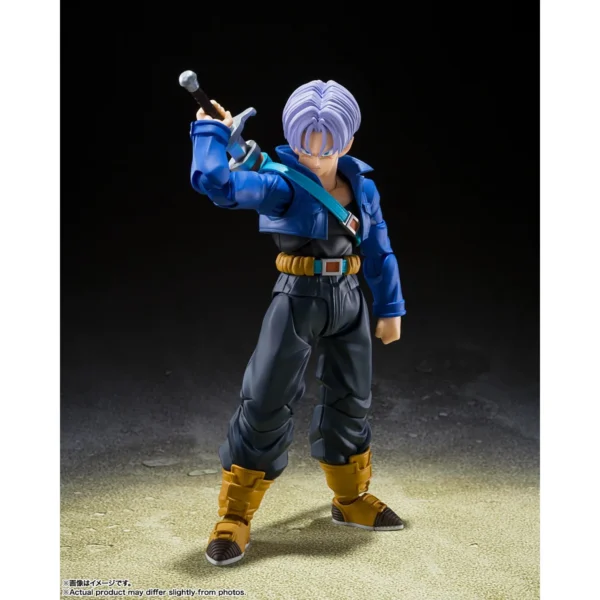 In Stockn Original Bandai SH Figuarts SHF Trunks Boy From The Future Action Figures Dragon Ball Z Anime Action Figure Collection